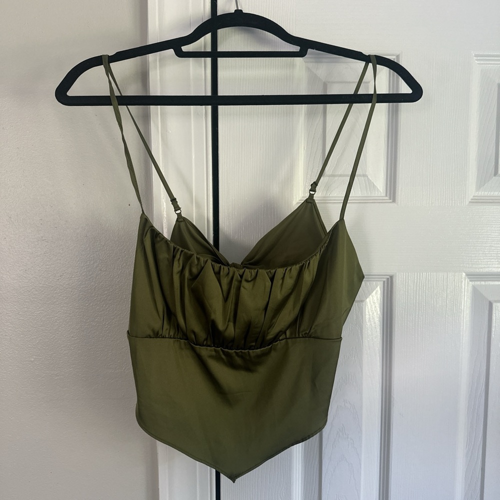 Garage Ruched Bandana Top